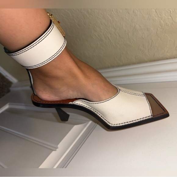 NEW ✨ Zimmermann Whipstitch Trim Sandals - Picture 8 of 9